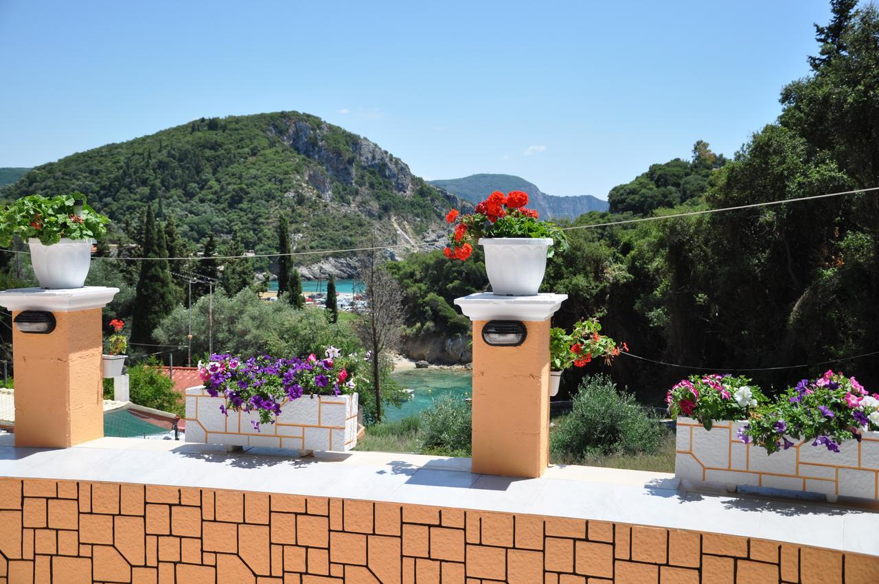 Ponte Rossa Apartments Палеокастрица Экстерьер фото